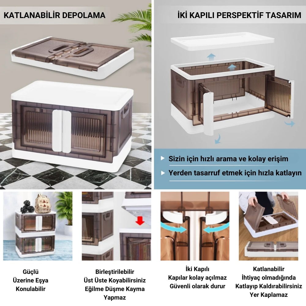 Perfect Organizer Katlanabilir Çok Amaçlı Dolap